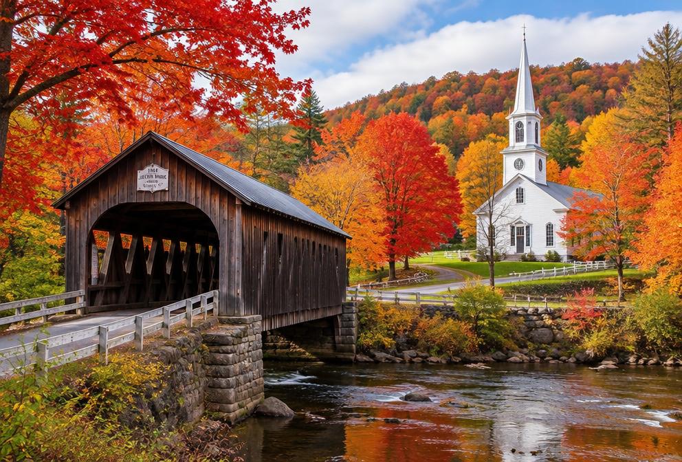 Fall Foliage in New England travel photo